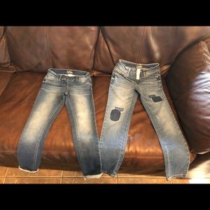 Justice jeans size 8